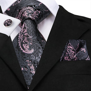 Luxury Tie, Handkerchief and Cufflinks