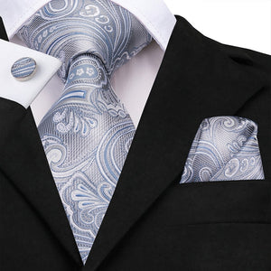 Luxury Tie, Handkerchief and Cufflinks