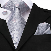 Load image into Gallery viewer, Luxury Tie, Handkerchief and Cufflinks
