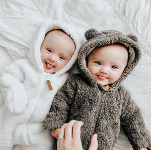 Newborn Baby and Toddlers Winter Long Sleeve Jumpsuit