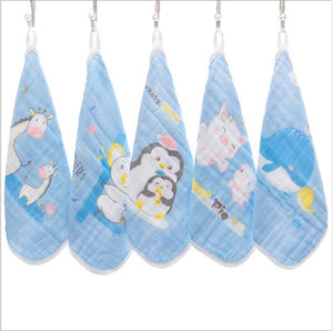 5pcs Cotton Baby Towel