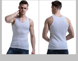 3pc Men's Cotton Sleeveless Vest/Underwear