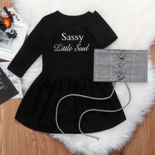Load image into Gallery viewer, Baby and Toddlers Dress with Lace-Up Sash
