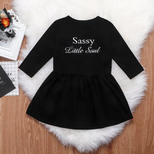 Load image into Gallery viewer, Baby and Toddlers Dress with Lace-Up Sash
