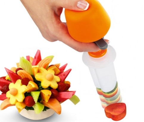 Plastic Slicer, Fruit Cutter, Durable Craetive Fruit Divider