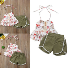 Load image into Gallery viewer, 2pc Baby and Toddlers Top and Shorts
