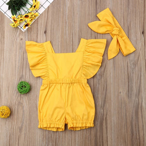 Baby and Toddlers Jumpsuit with Headband