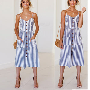 Casual Dress with Spaghetti Strap