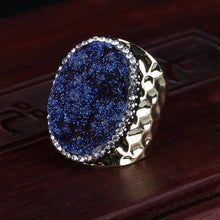 Load image into Gallery viewer, Rhinestone Wide Wrap Ring
