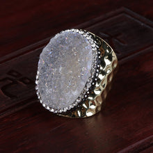 Load image into Gallery viewer, Rhinestone Wide Wrap Ring
