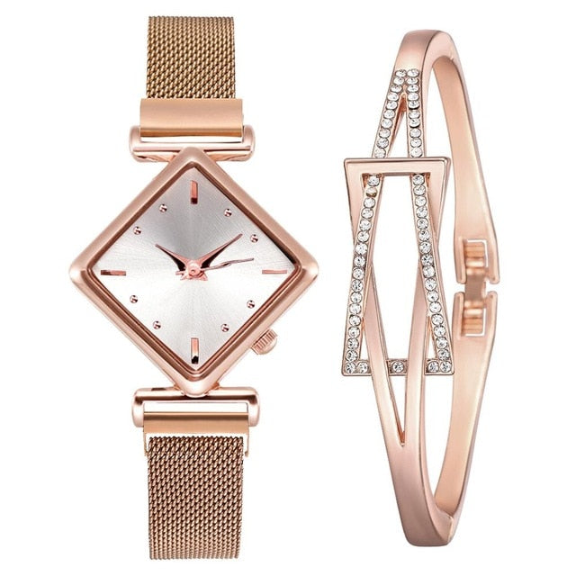 Polygon Women's Wristwatch