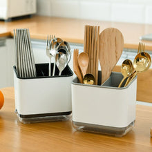 Load image into Gallery viewer, Multifunctional Spoons Forks Chopsticks Storage Box and Drain Rack
