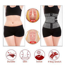 Load image into Gallery viewer, Neoprene Sweat Belt with Double Strap
