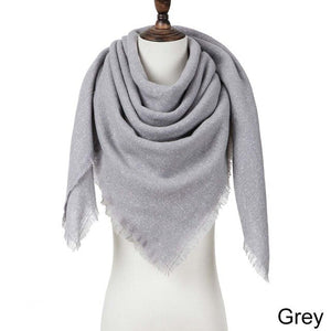 Knitted Shawl and Scarf