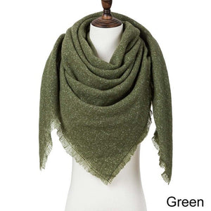 Knitted Shawl and Scarf