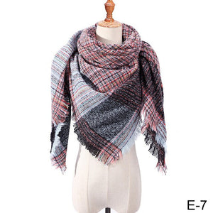 Knitted Shawl and Scarf