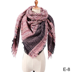 Knitted Shawl and Scarf