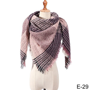 Knitted Shawl and Scarf