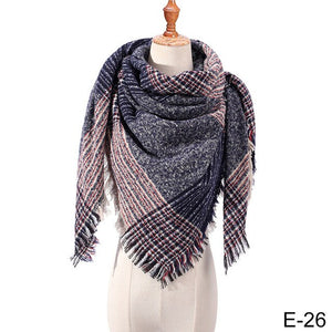 Knitted Shawl and Scarf