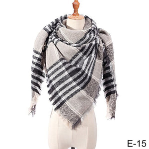 Knitted Shawl and Scarf