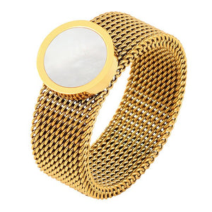 Classic Mesh Ring and Bracelet