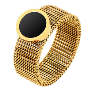 Classic Mesh Ring and Bracelet