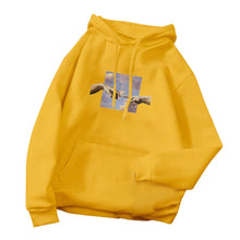 Load image into Gallery viewer, Hoodie Sweatshirt with Hand Print
