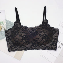 Load image into Gallery viewer, Lace Push Up Wireless Bra
