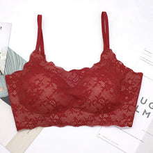 Load image into Gallery viewer, Lace Push Up Wireless Bra
