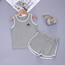 Load image into Gallery viewer, 2pc Toddlers Casual Sleeveless Outfit
