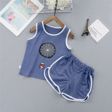 Load image into Gallery viewer, 2pc Toddlers Casual Sleeveless Outfit
