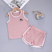 Load image into Gallery viewer, 2pc Toddlers Casual Sleeveless Outfit
