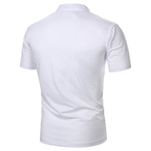 Load image into Gallery viewer, Short Sleeve Collarless Casual Top
