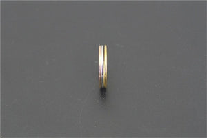 Thin Three Circle Ring