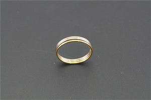 Thin Three Circle Ring