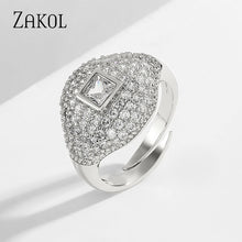 Load image into Gallery viewer, Chic Cubic Zirconia Ring
