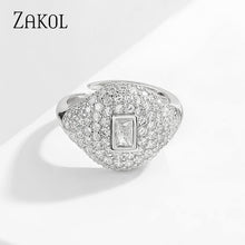 Load image into Gallery viewer, Chic Cubic Zirconia Ring
