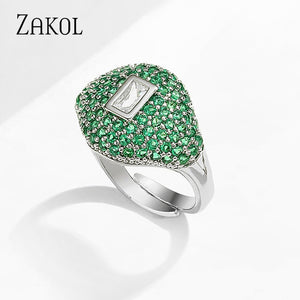 Chic Cubic Zirconia Ring