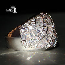 Load image into Gallery viewer, White Zircon Ring
